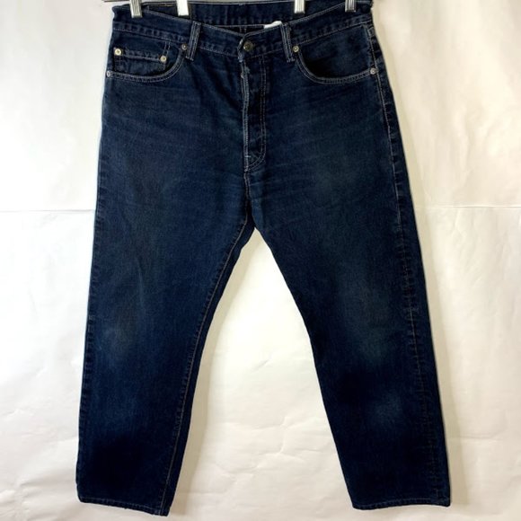 Levi's 501 Jeans Regular Straight Leg Tab W34 L30 - Picture 1 of 11
